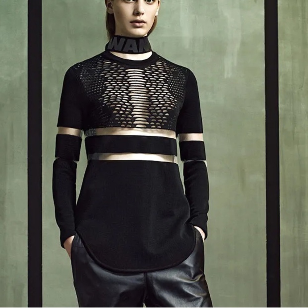 Alexander Wang x H&M Perforated long Sleeve Shirt/Dress